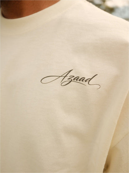 Azaad | Off White Short Sleeve T-shirt