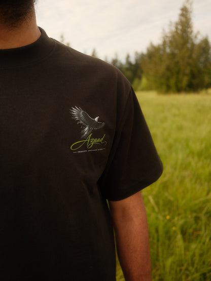 Azaad | Black Short Sleeve T-shirt